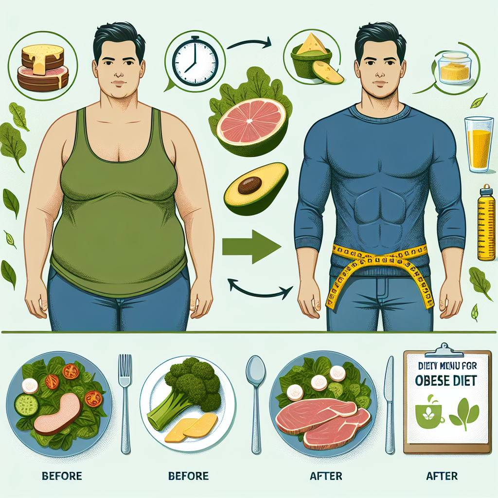 menu régime pour obèse