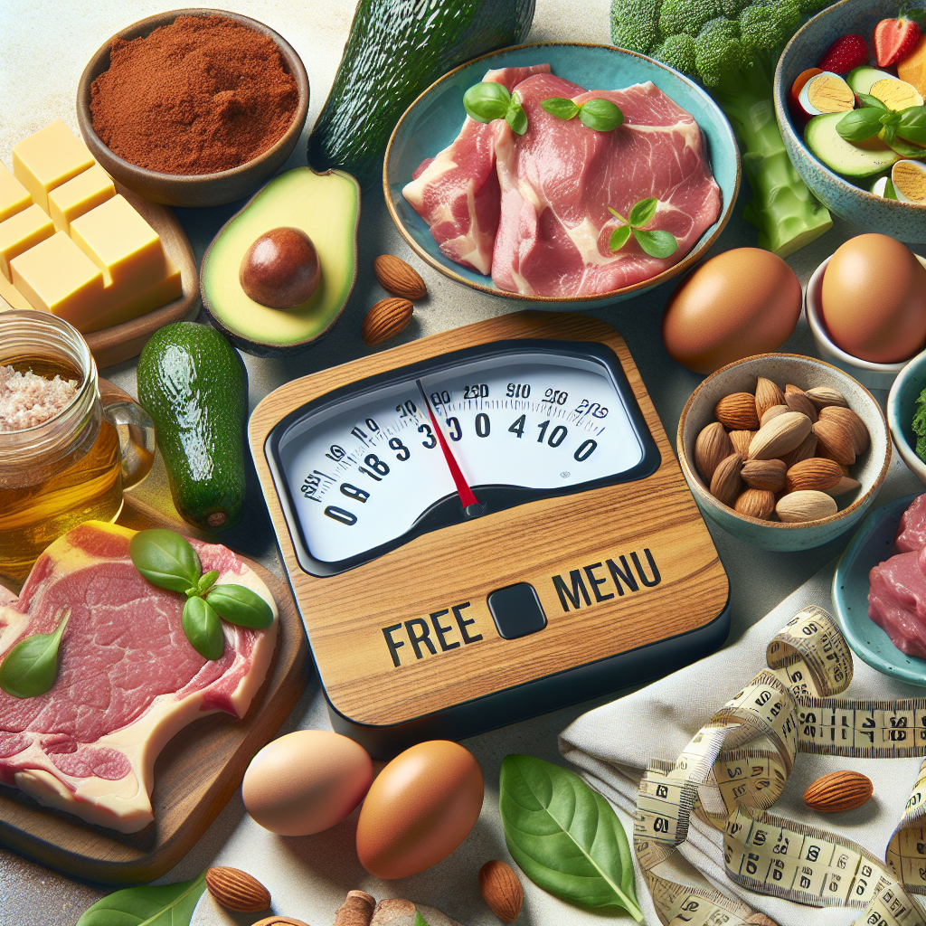 régime cétogène menu gratuit