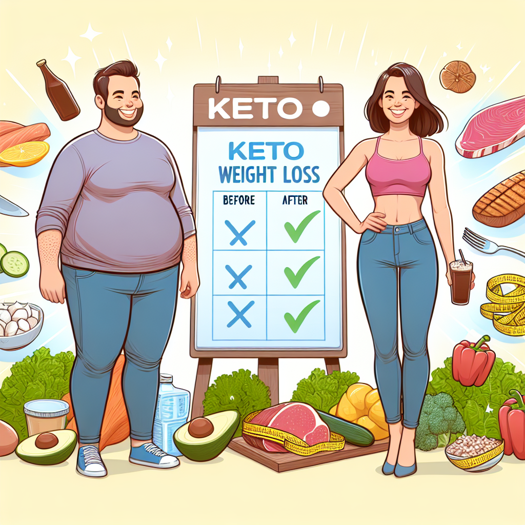 keto perte de poids par semaine