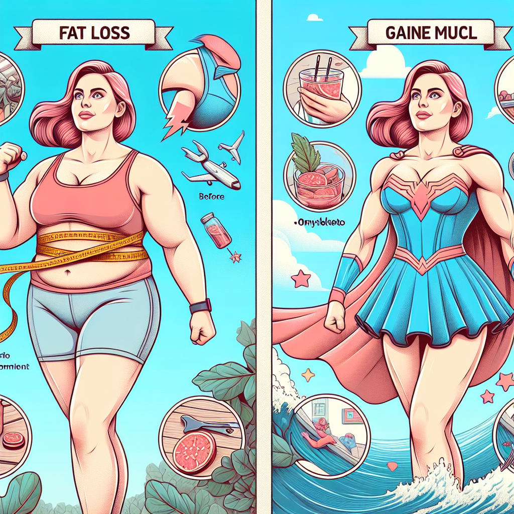 perte de graisse et prise de muscle femme