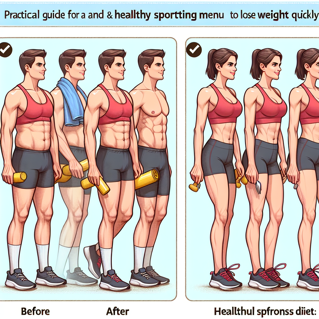 menu sportif pour maigrir