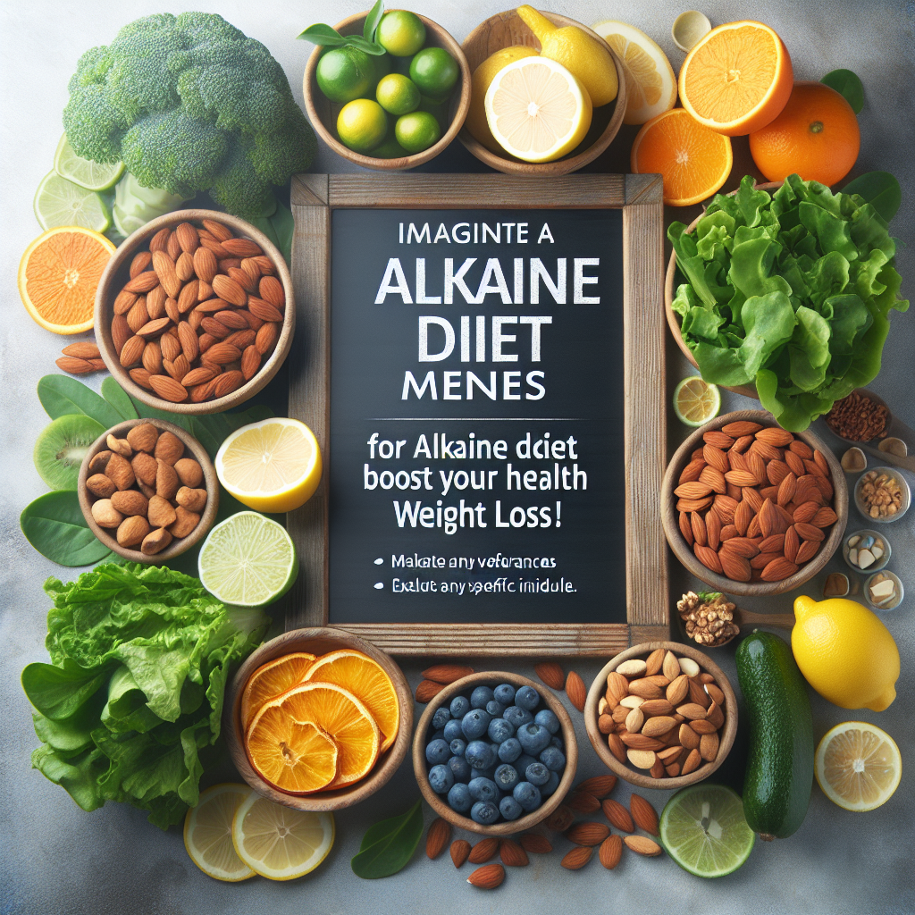 régime alcalin menus