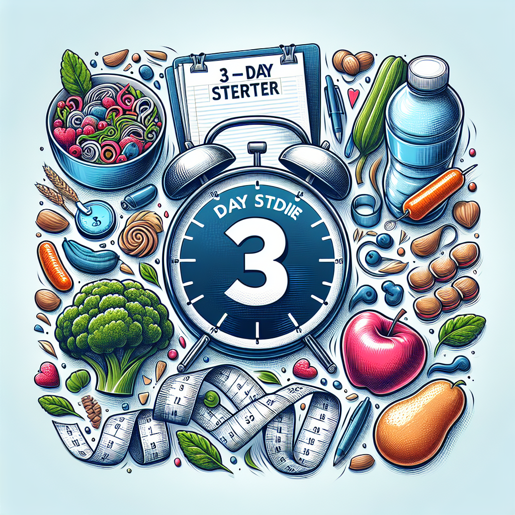 régime starter 3 jours