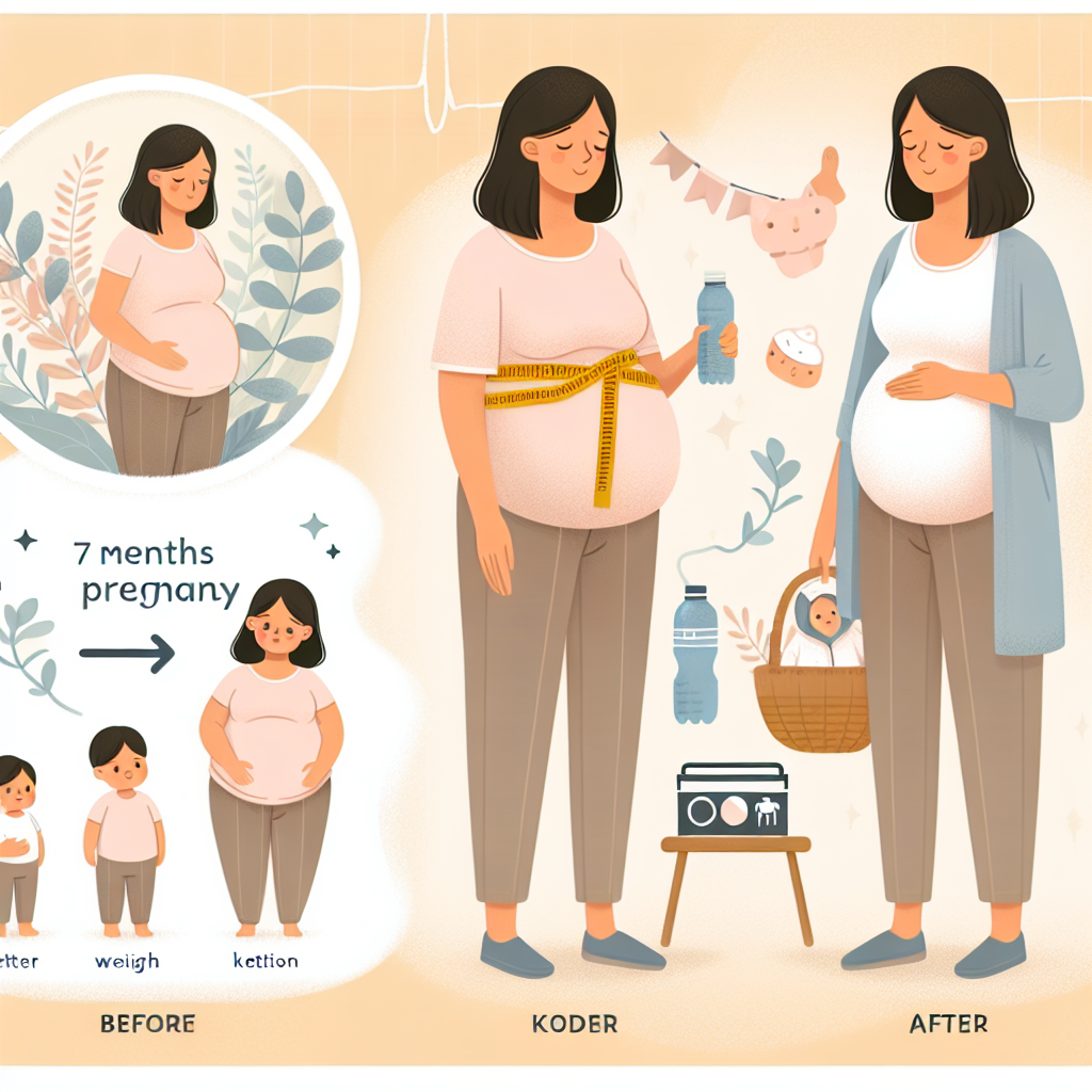 perte de poids enceinte 7 mois