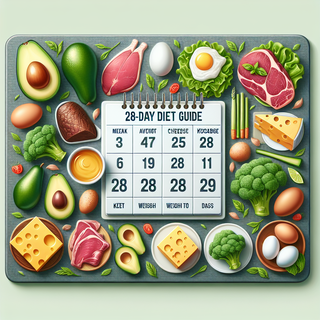plan keto 28 jours gratuit