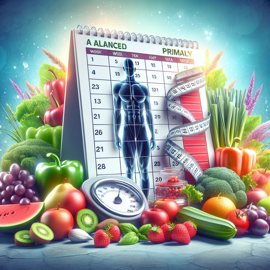 repas equilibré semaine pour maigrir