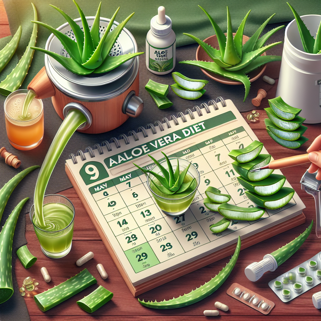 régime aloe vera 9 jours